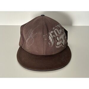 Fox Racing Hat Flex Fit S/M 2 Autographs